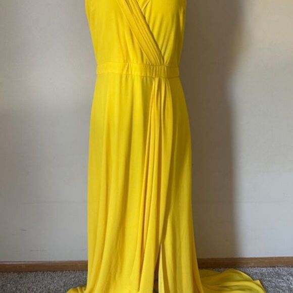 TFNC Dresses & Skirts - TFNC London Vibrant Yellow Dress   8547  Size 14